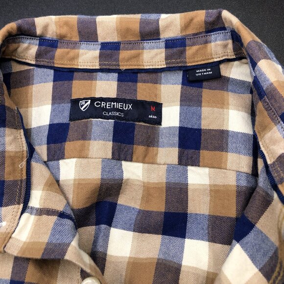 Cremieux Classics, Men's Long Sleeve Shirt Size Medium 100% Cotton New No Tag - Picture 5 of 11